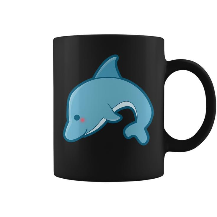 Cute Dolphin Aquatic Animals Marine Mammal Dolphin Trainers Coffee Mug