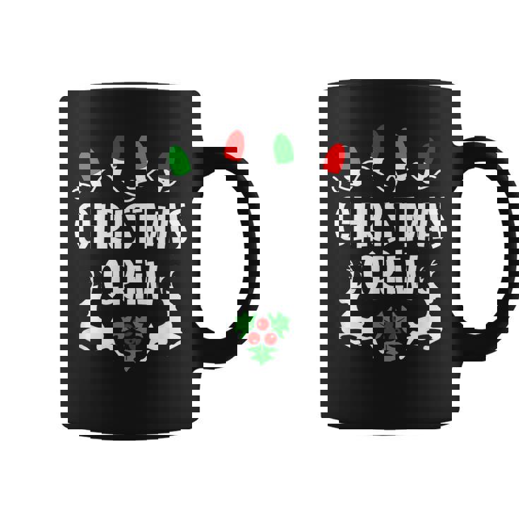 Cute Family Christmas Crew Matching Pajama Gift Lights Gift For Women Coffee Mug
