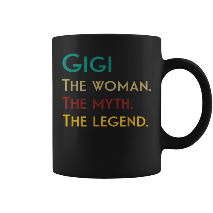 Cute Gigi Grandma The Woman The Myth The Legend Coffee Mug