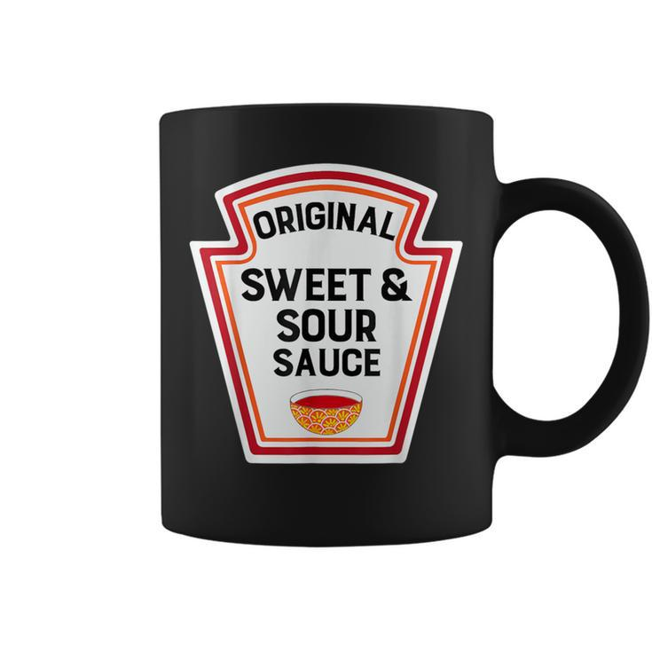 Cute Group Condiments Costume Sweet And Sour Sauce Coffee Mug