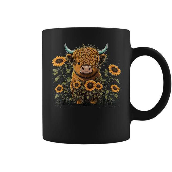 Cute Highland Cattle Cow Highland Cow Coffee Mug