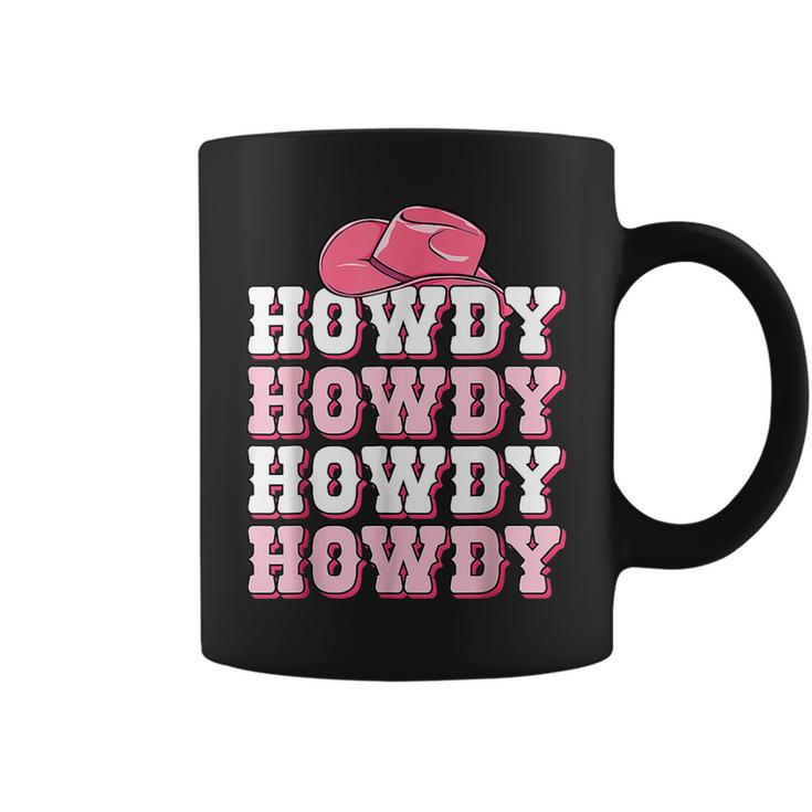 Cute Howdy Western Country Cowgirl Texas Rodeo Women Girls Texas Funny Designs Gifts And Merchandise Funny Gifts Coffee Mug