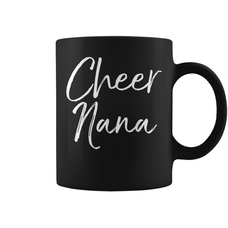 Cute Matching Family Cheerleader Grandma Cheer Nana Coffee Mug