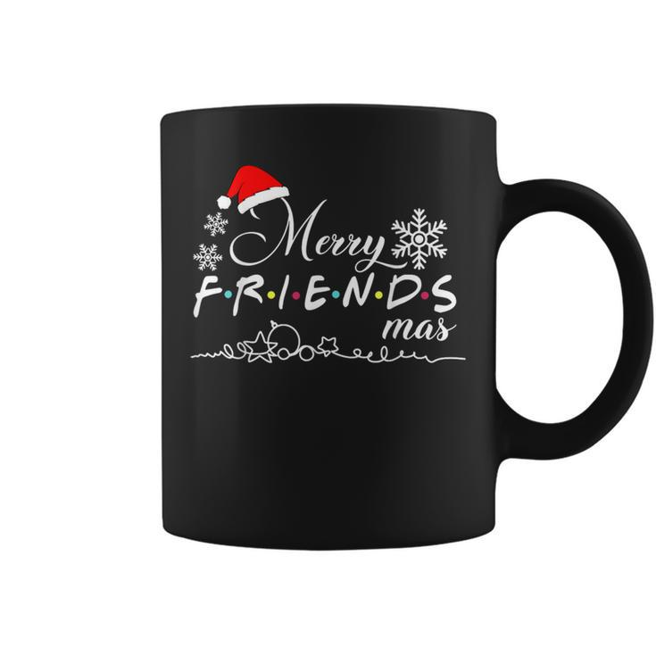 Cute Merry Friendsmas Christmas Friends Matching Xmas Party Coffee Mug