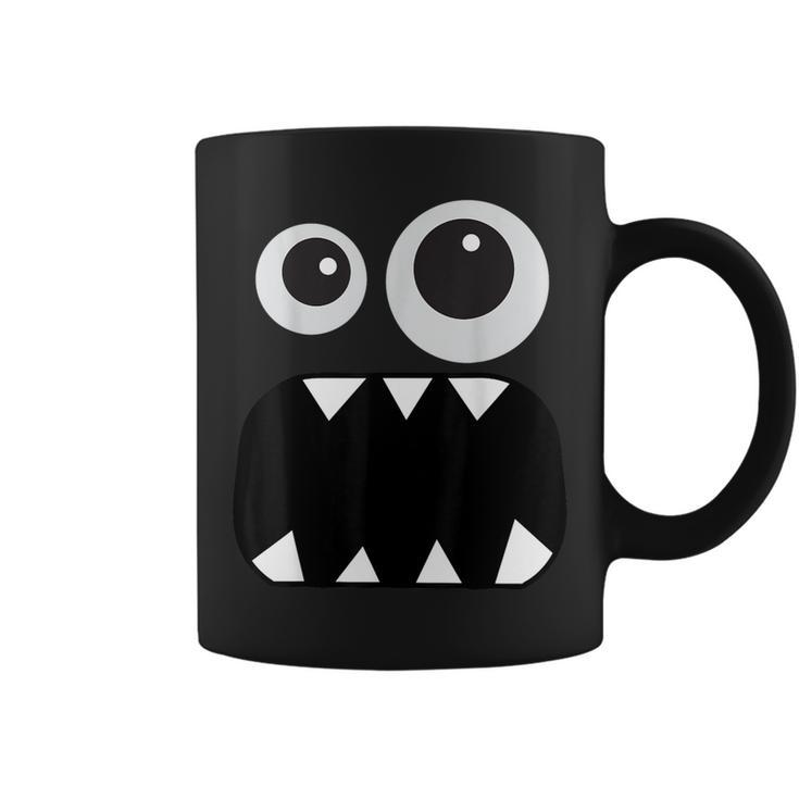 Cute Monster Face Men's Women's Costume Halloween Coffee Mug