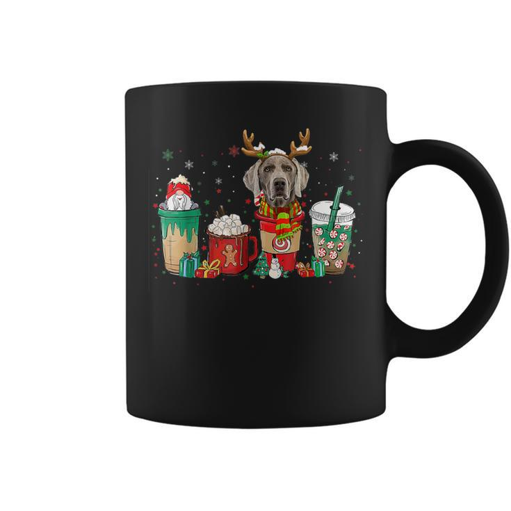 Cute Weimaraner Dog Christmas Coffee Pajamas Xmas Coffee Mug