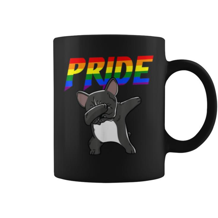 Dabbing French Bulldog Lesbian Gay Lgbt Pride  Gifts Coffee Mug