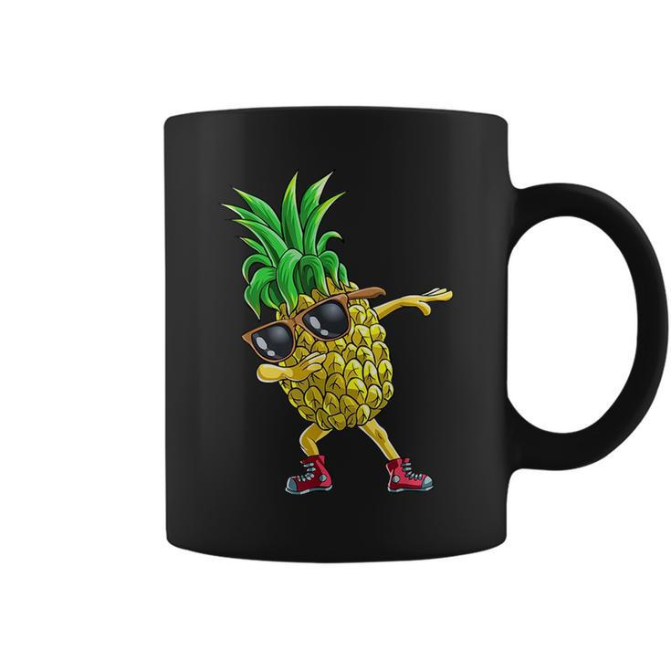 Dabbing Pineapple Sunglasses T  Aloha Beach Gift Hawaii  Coffee Mug