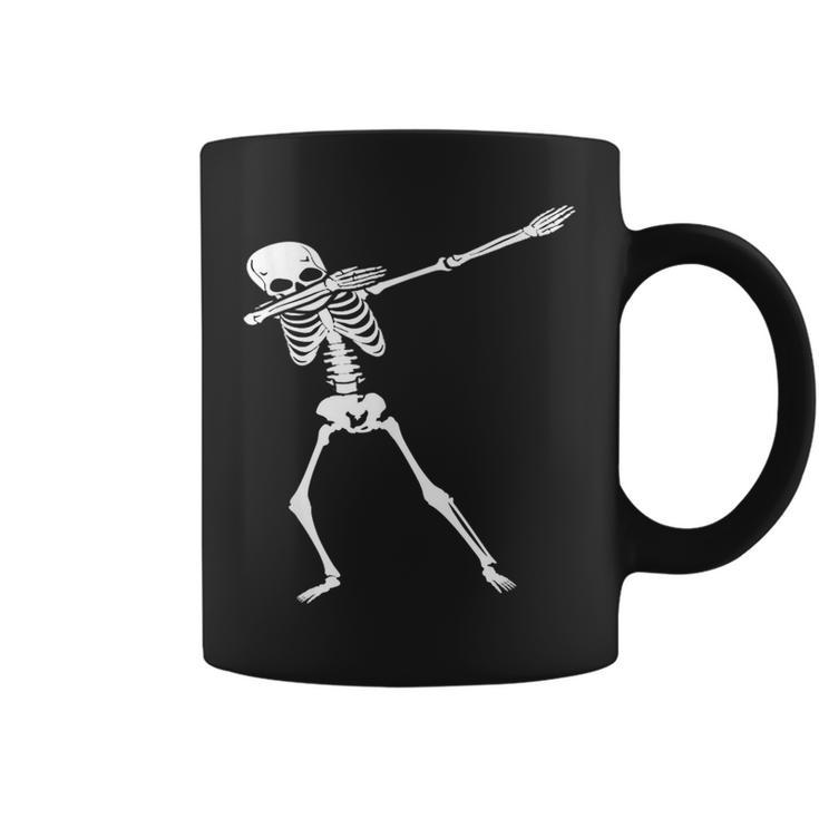 Dabbing Skeleton Halloween Funny  Dab Hip Hop Skull Halloween Funny Gifts Coffee Mug