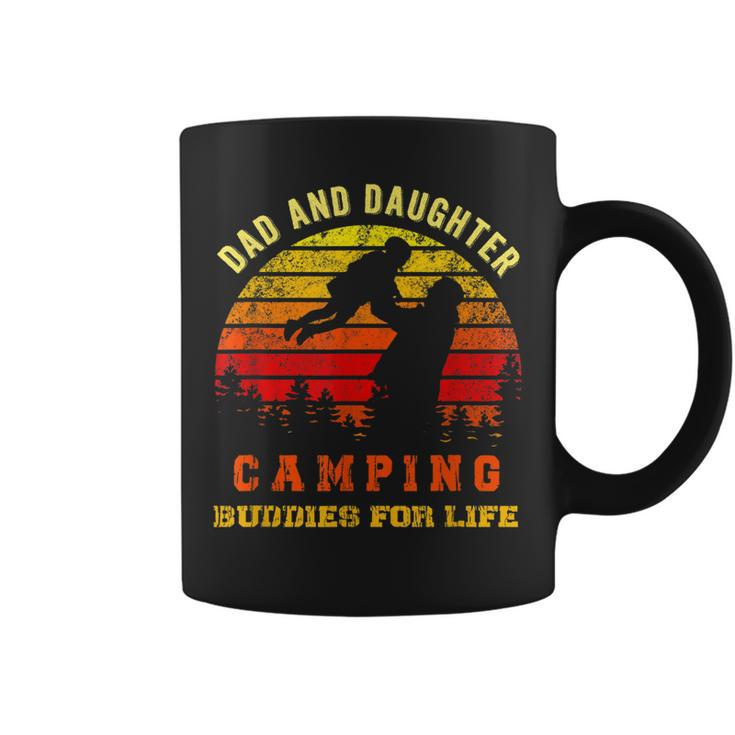 Dad And Daughter Camping Buddies For Life  Coffee Mug