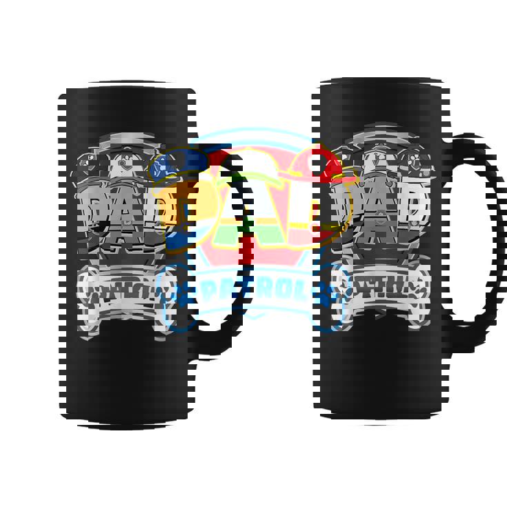 Dad Of The Birthday Boy Dog Paw Family Decorations Party Coffee Mug