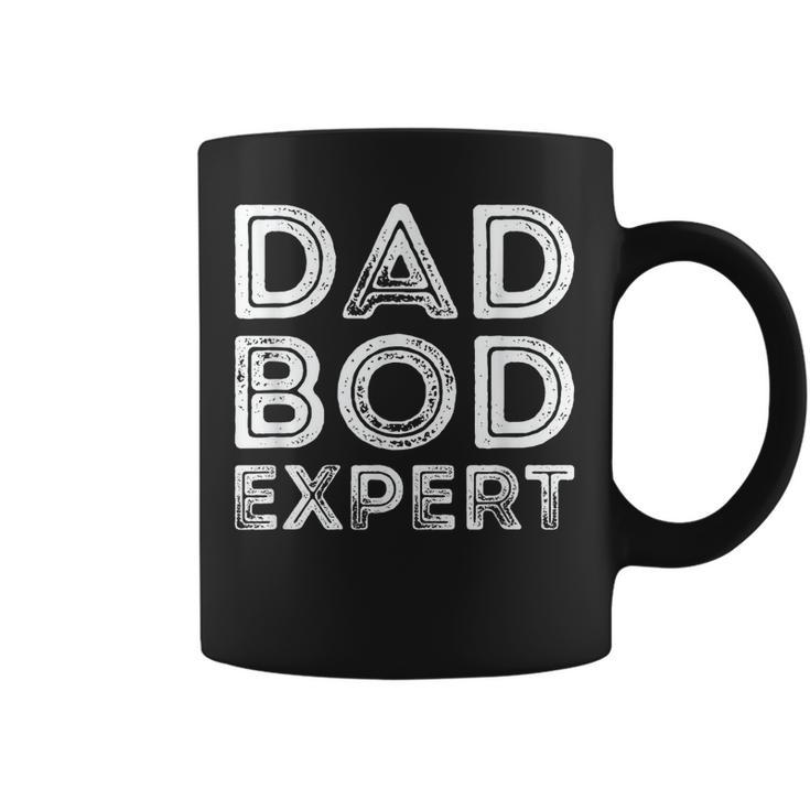 Dad Bod Expert Funny Father Day Dad Daddy Grandpa Papa Pops  Coffee Mug
