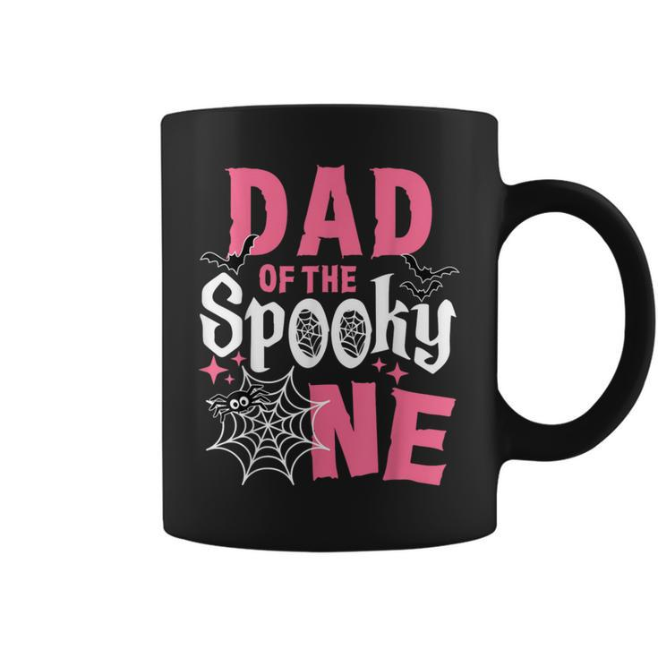Dad Of The Spooky One Girl Halloween 1St Birthday Coffee Mug
