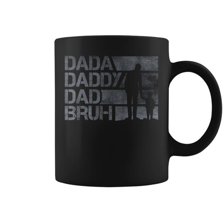 Dada Daddy Dad Bruh Fathers Day Funny New Father Girl Coffee Mug