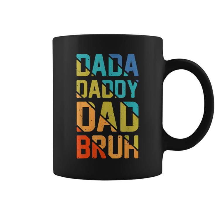 Dada Daddy Dad Bruh Vintage Funny Amazing Fathers Day Gift Coffee Mug