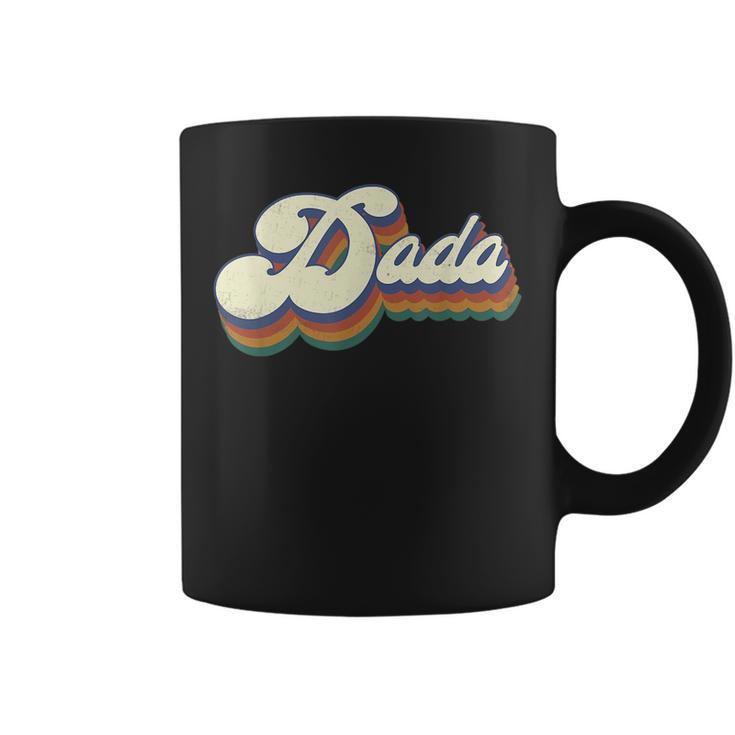 Dada Gifts Retro Vintage Fathers Day Dada  Coffee Mug