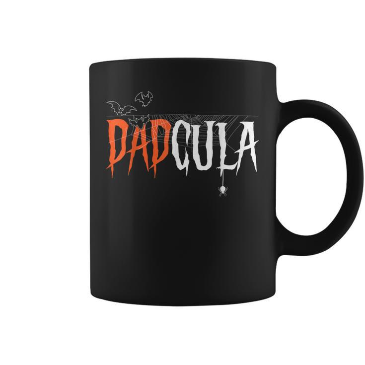 Dadcula Halloween Daddy Father Dracula Coffee Mug