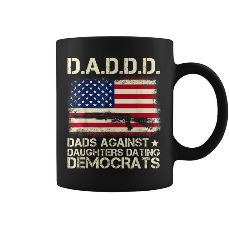 Daddd Dads Against Daughter Dating Democrats Fathers D  Coffee Mug