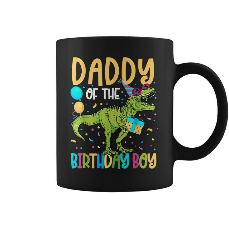 Daddy Of The Birthday Boy Family Matching Dinosaur Squad Coffee Mug