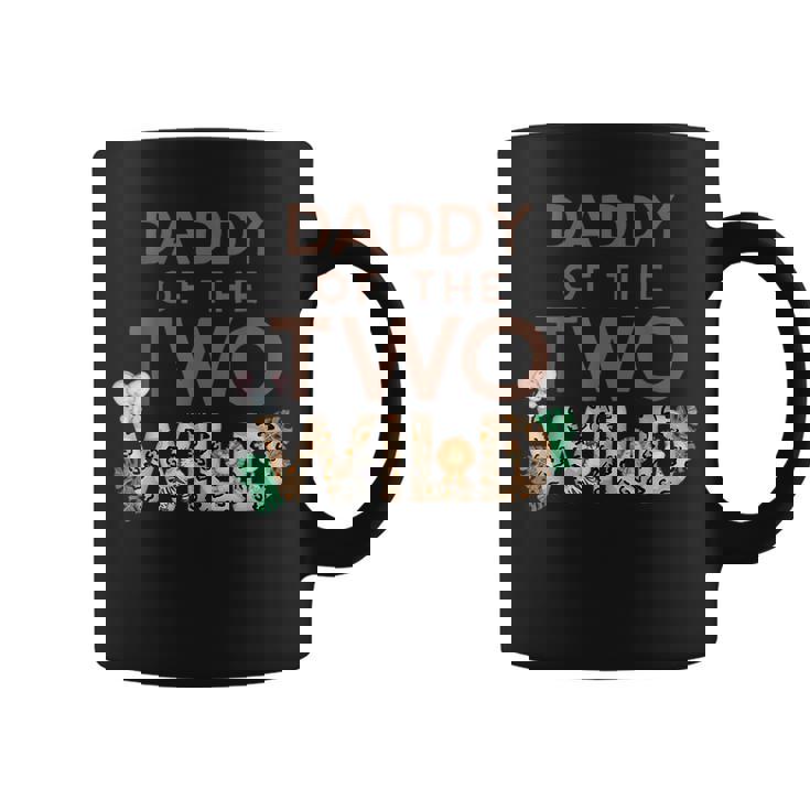 Daddy Of The Two Wild Animal Safari 2Nd Birthday Theme Coffee Mug