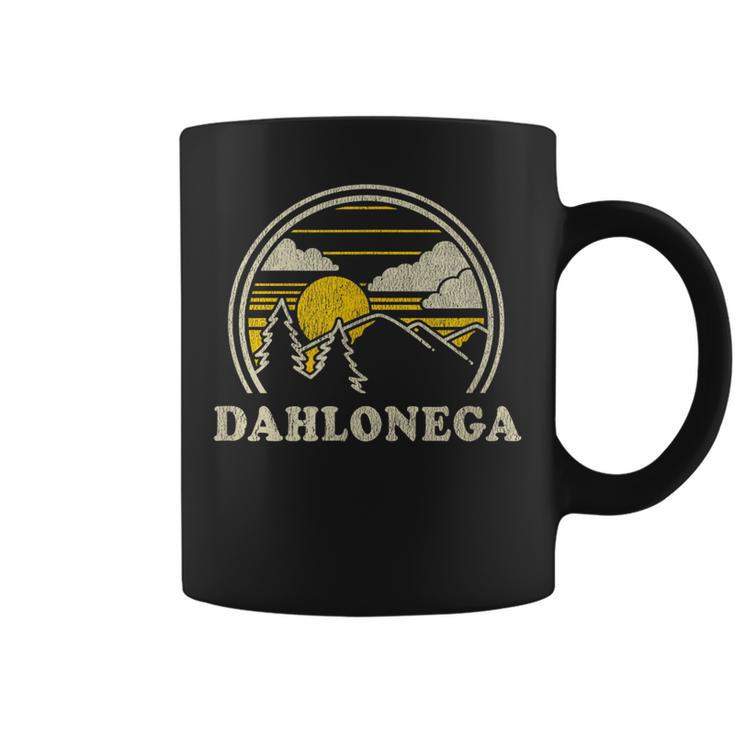 Dahlonega Georgia GaVintage Hiking Mountains Coffee Mug