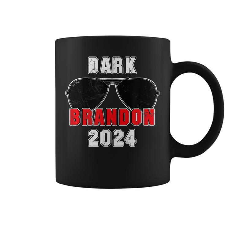 Dark Brandon 2024 Cmon Man Vote Joe Pro Biden Funny Vintage  Coffee Mug