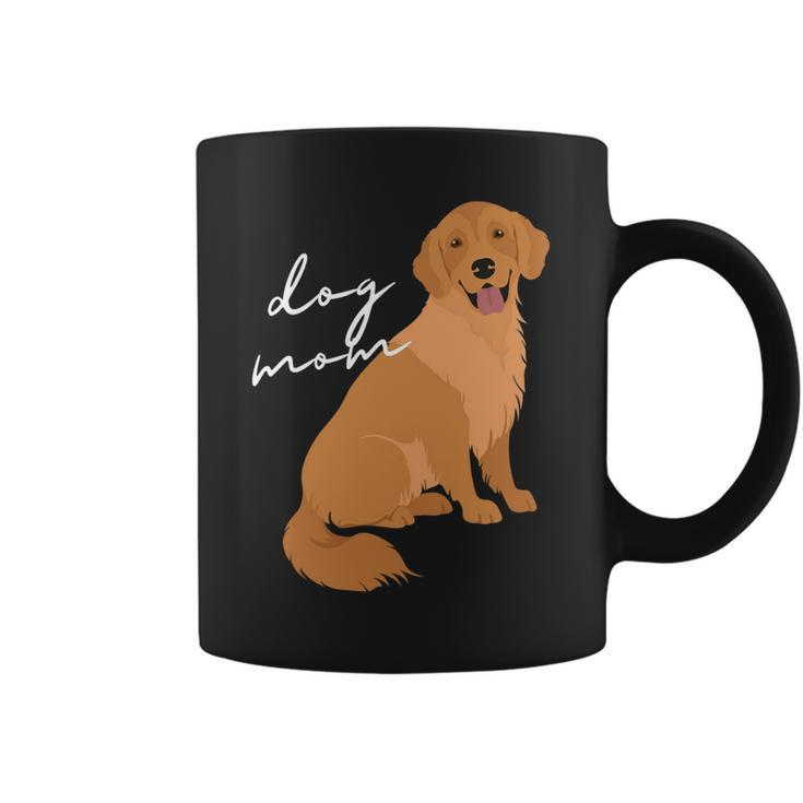 Dark Golden Retriever Dog Mom Woman Coffee Mug