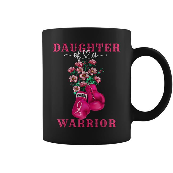 Daughter Of A Warrior Breast Cancer Awareness Support Squad Coffee Mug