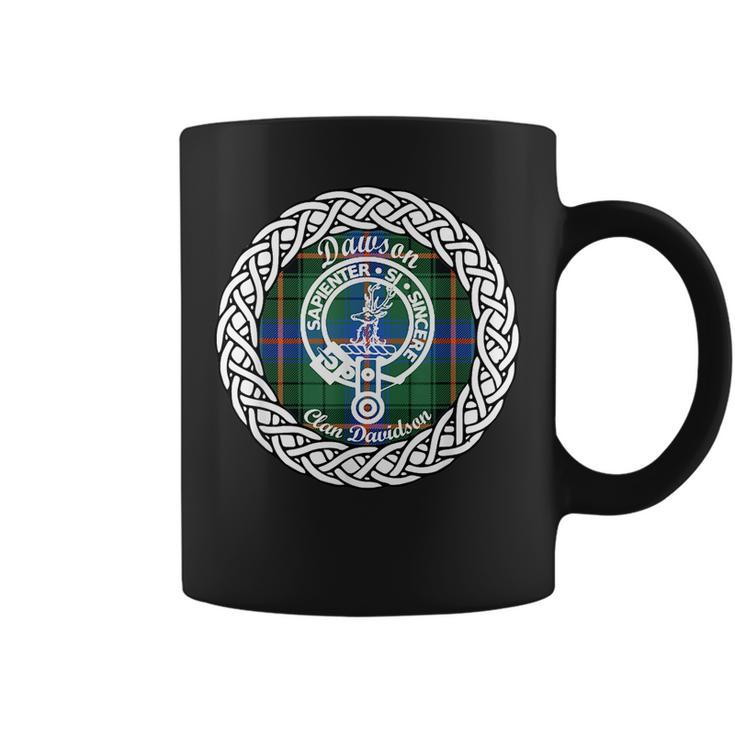 Dawson Surname Last Name Scottish Clan Tartan Badge Crest Funny Last Name Designs Funny Gifts Coffee Mug