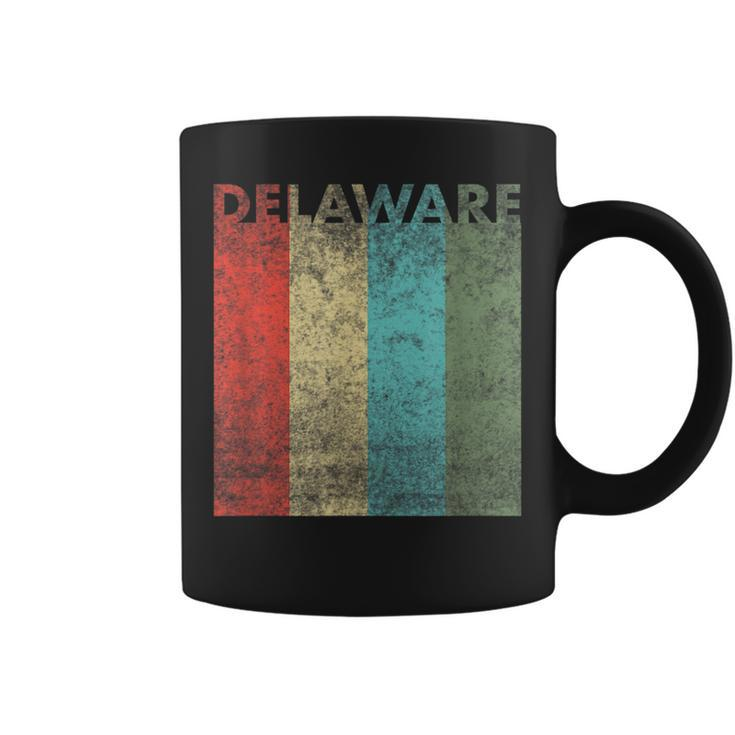 Delaware Retro  Men Women Kids Home Roots Pride Gifts Coffee Mug