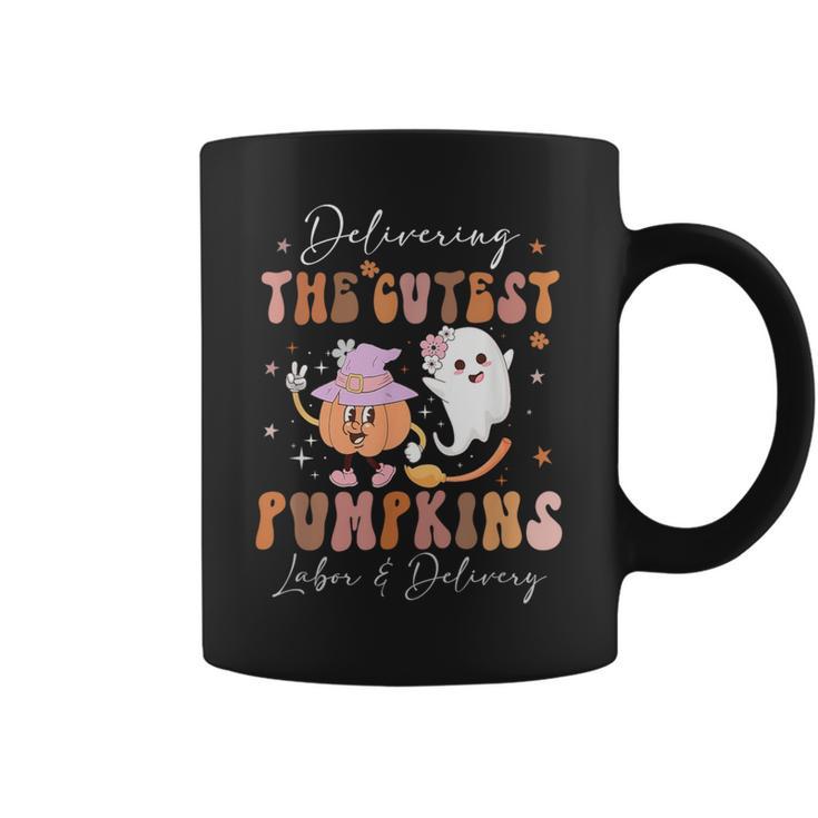 Delivering The Cutest Pumpkins Labor & Delivery Halloween Coffee Mug