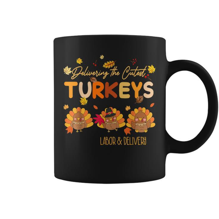 Delivering Cutest The Tukeys Labor & Delivery Nurse Coffee Mug