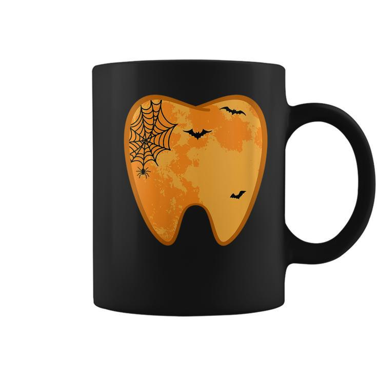 Dental Halloween Tooth Lazy Costume Spooky Dentist  Coffee Mug