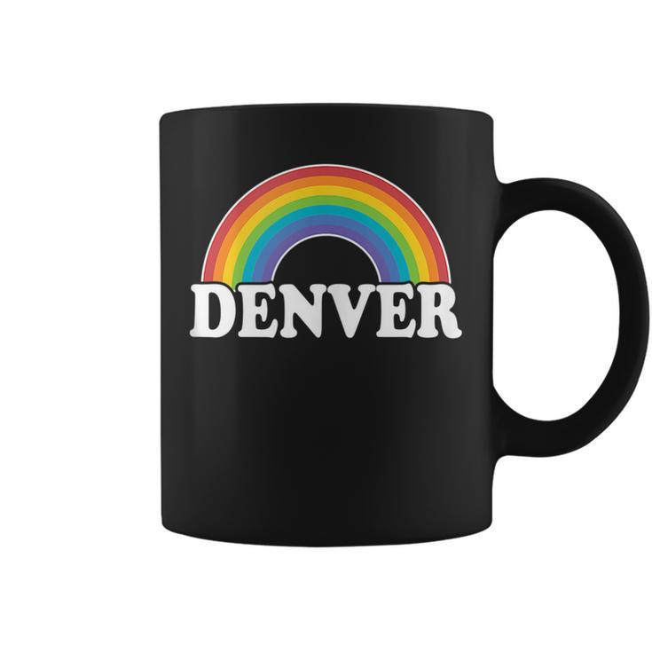 Denver Co Gay Pride Women Men Rainbow Lesbian Lgbtq Lgbt  Coffee Mug