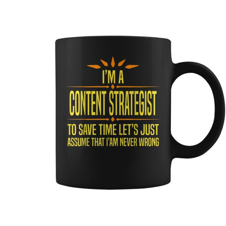 Im A Desk Content Strategist Coffee Mug
