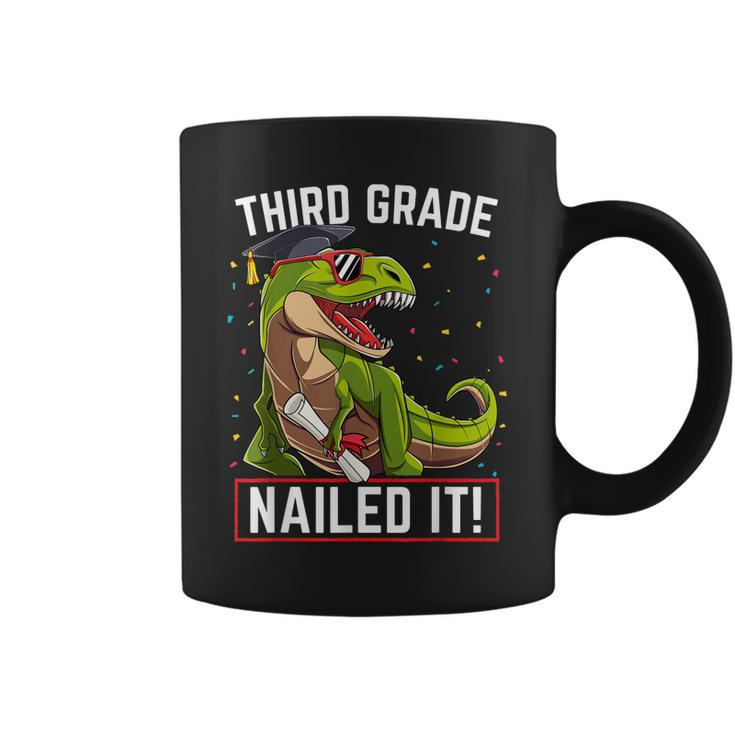Dinosaur Graduation 3Rd Grade Nailed It Class Of 2019 Coffee Mug