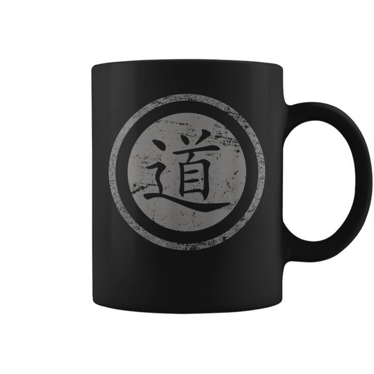 Distressed Vintage Dao  Taoism Tai Chi  Gift For Women Coffee Mug