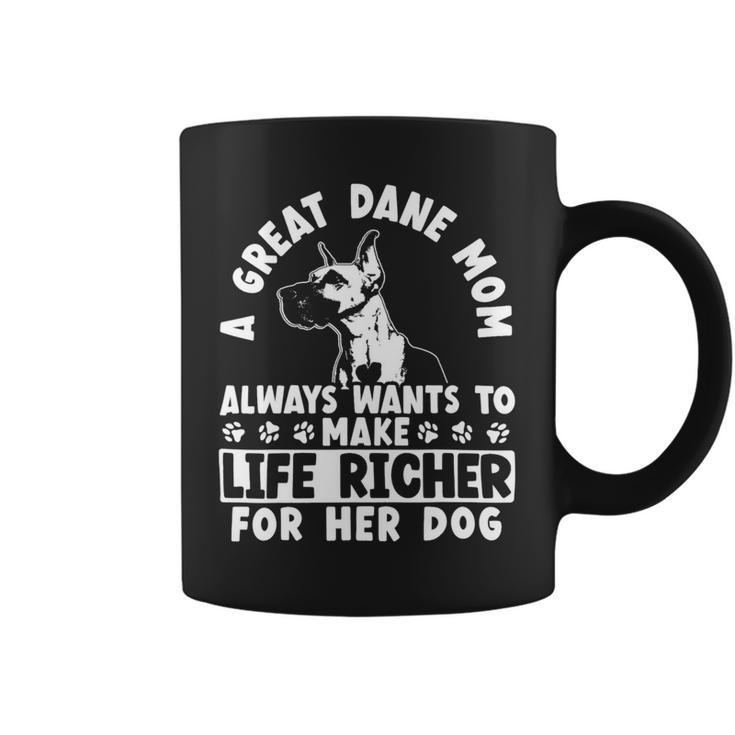 Dog Animal Dog Breeder Great Dane Mom Coffee Mug