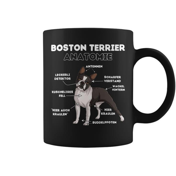 Dog Boston Terrier Anatomy Coffee Mug