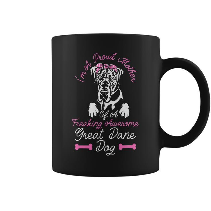 Dog Breed Mom Dog Owner Great Dane Mom Coffee Mug