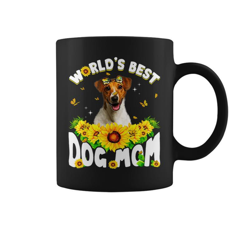 Dog Jack Russell Worlds Best Jack Russell Terrier Dog Mom Funny Mothers Day Coffee Mug