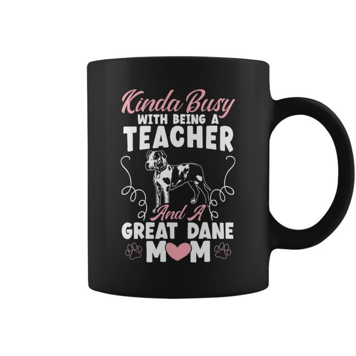 Dog Mom Animal Dog Breed Great Dane Mom Coffee Mug