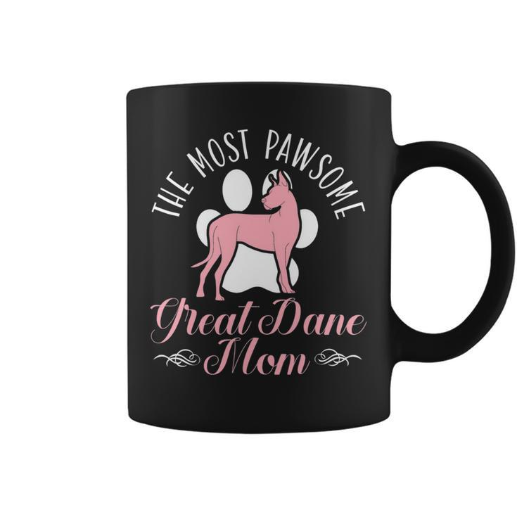 Dog Mom Dog Breed Animal Great Dane Mom Coffee Mug