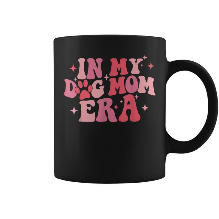 In My Dog Mom Era Groovy Mom Life Coffee Mug
