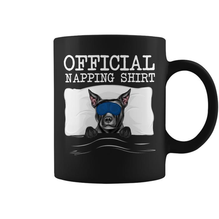 Dog Staffordshire Sleeping Staffordshire Bull Terrier Sleep Official Napping Coffee Mug