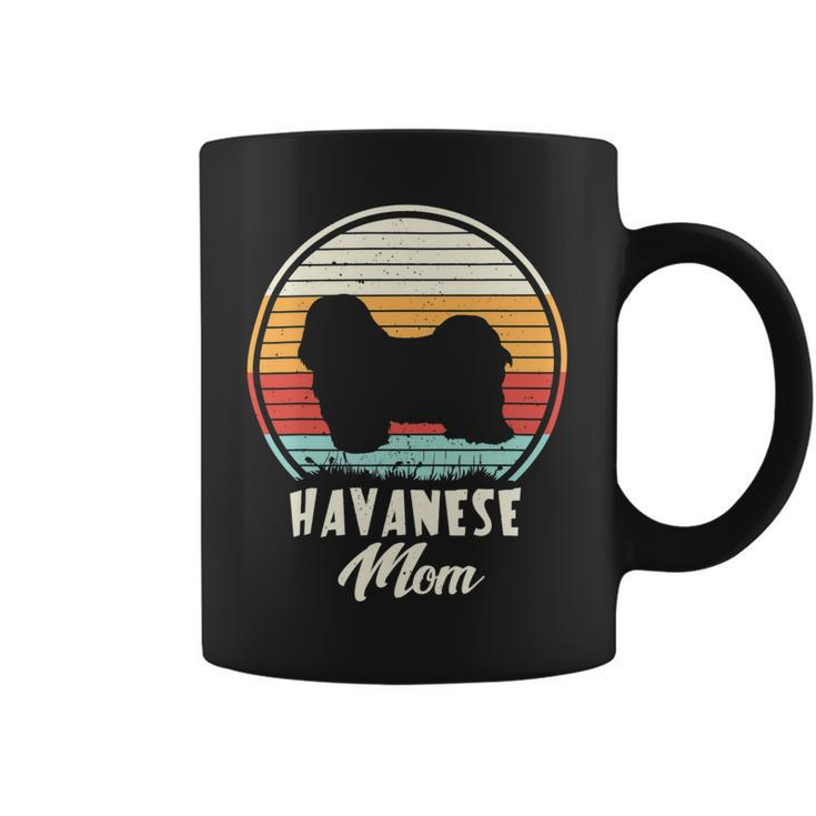 Dogs Vintage Havanese Mom Dog Cute Funny Mother Gift Coffee Mug