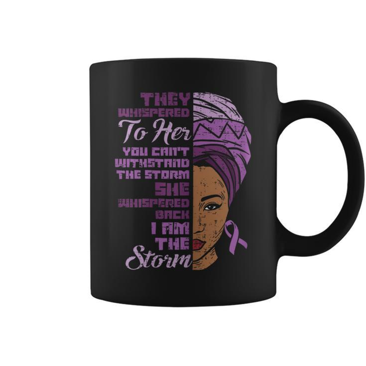 Domestic Violence African I Am Storm Awareness Girls Coffee Mug