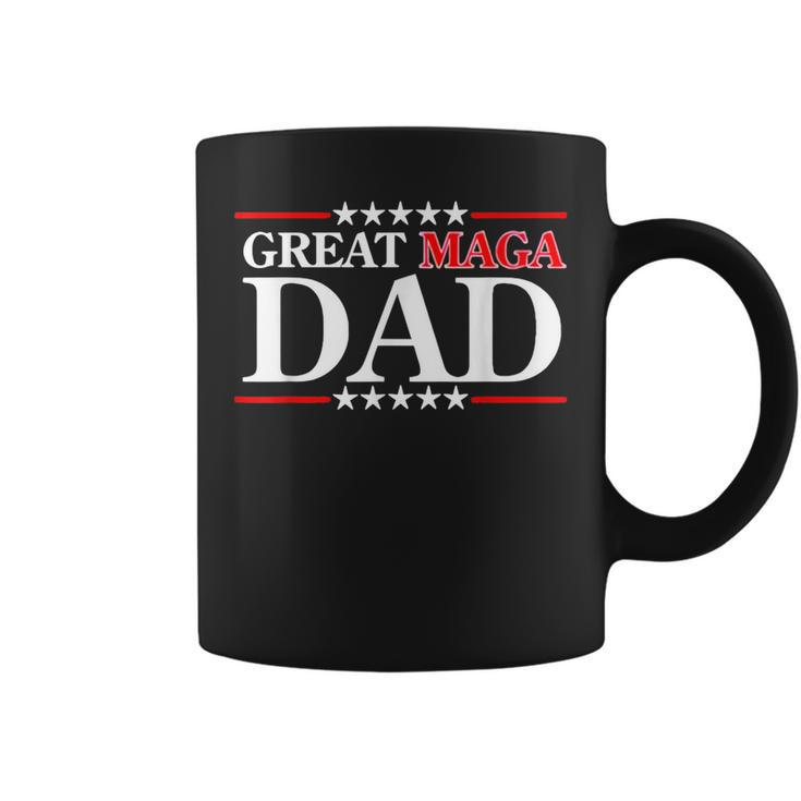 Donald Trump Jr Fathers Day Great Maga Dad  Coffee Mug