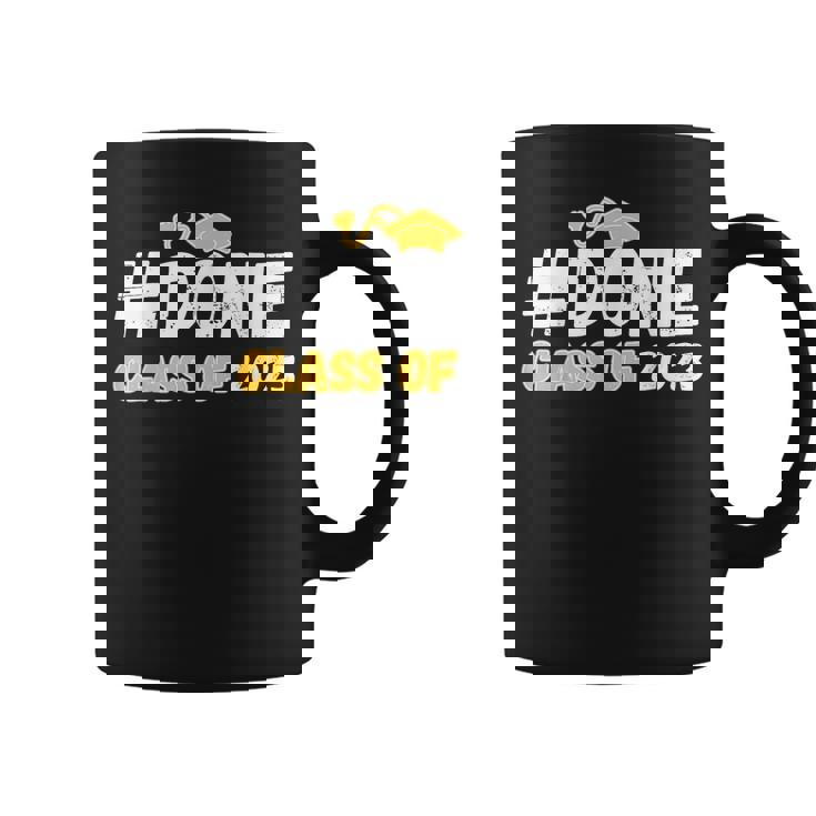 Done Class Of 2023 For Senior Year Graduate And Graduation Coffee Mug