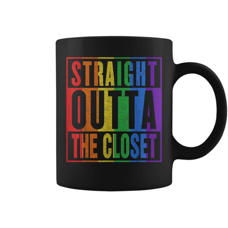 Dont Hide Your Gay Les Bi Tran - Come Outta The Closet Lgbt  Coffee Mug
